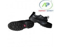 Giày XP đỏ tốt BH 155 size 36 (nút sắt đen, chỉ đen)